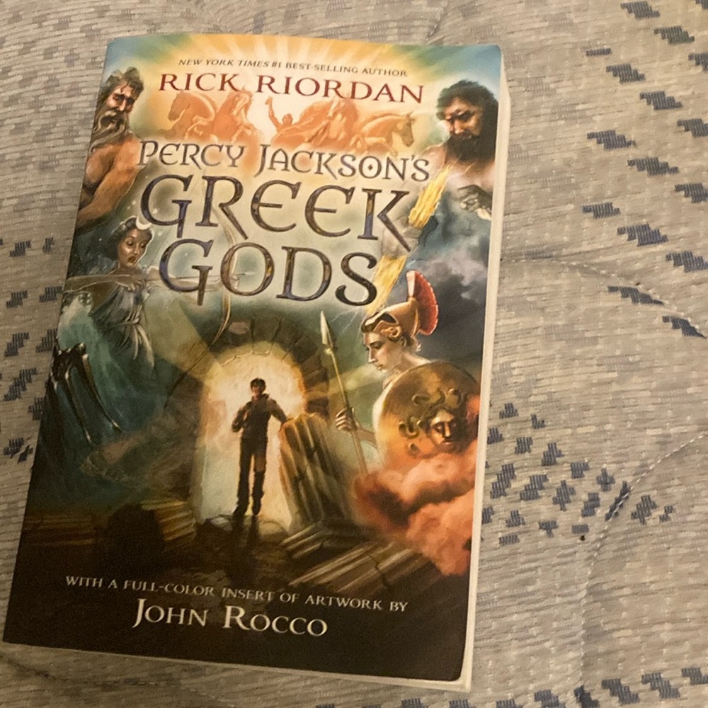 Percy Jackson's Greek Gods Book
